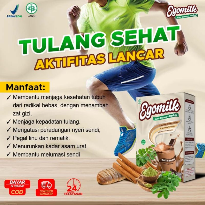 Egomilk Susu Etawa Mengatasi Nyeri Sendi  Rematik Asam Urat dan Pegal Linu