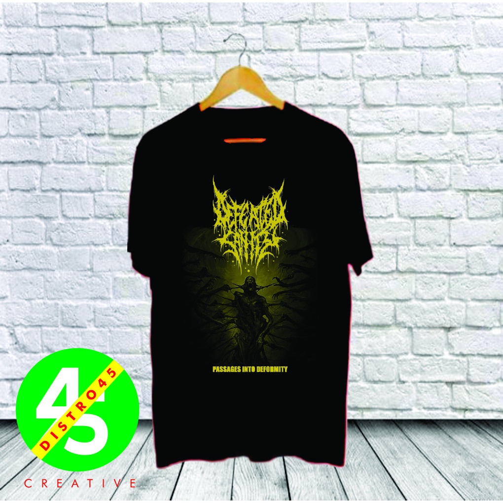 Tshirt Band / T shirt Band Defeated Sanity / Kaos Defeated Sanity