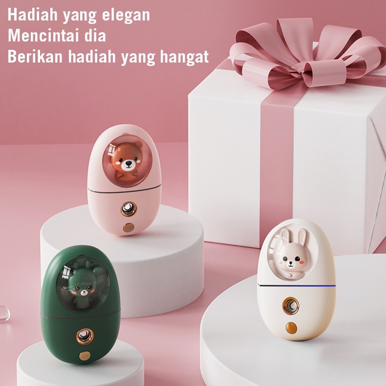 Holiven Mini Nano Spray Karakter / Mini Humidifier Nano / Bisa Untuk Disinfektan