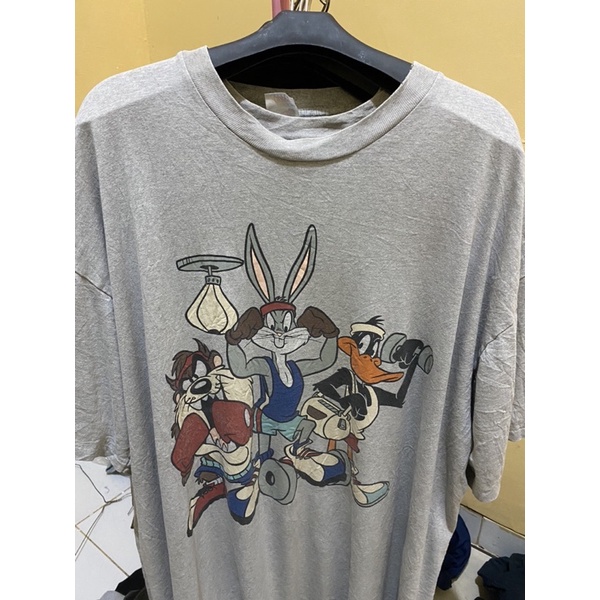 kaos looney tunes vintage 1991 single stitch | T-shirt looney tunes vintage