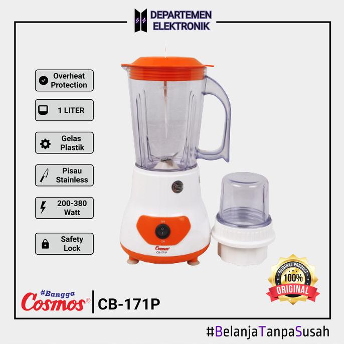 Jual Cosmos Blender 1 L CB-171P | Shopee Indonesia