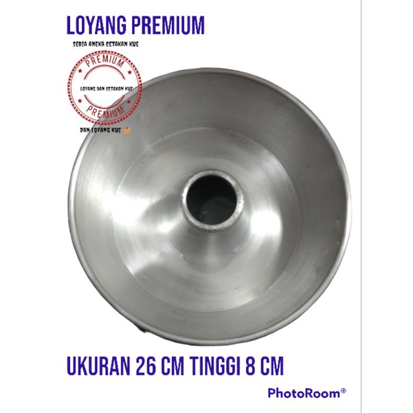 Loyang tulban pres ukuran 26 cm tinggi 8 cm