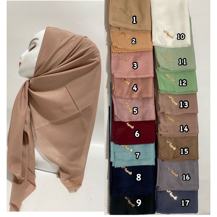 JILBAB PARIS PREMIUM LABEL HIJAB