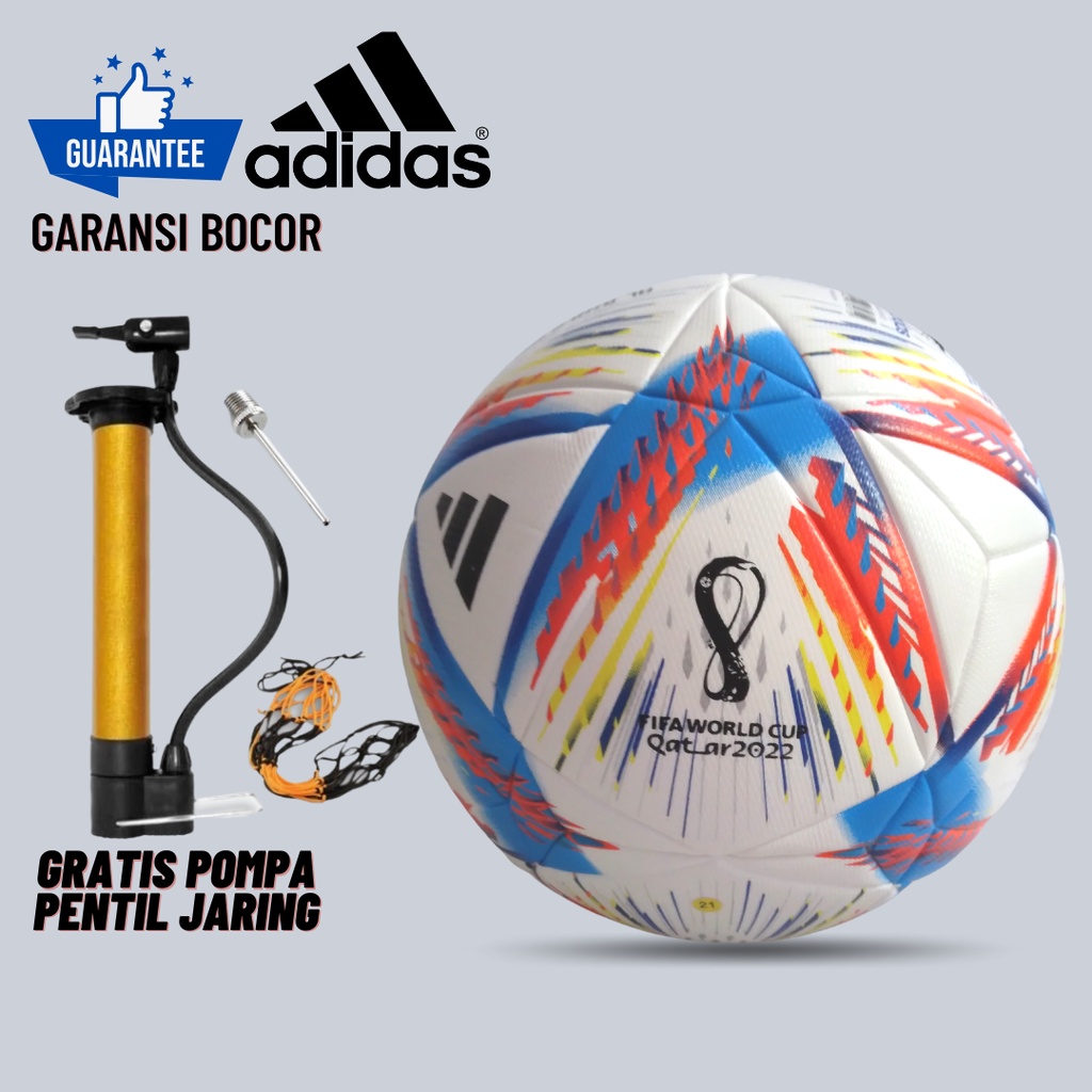 Jual Bola Sepak ADIDAS PIALA DUNIA AL RIHLA World Cup Qatar Import 2022 ...