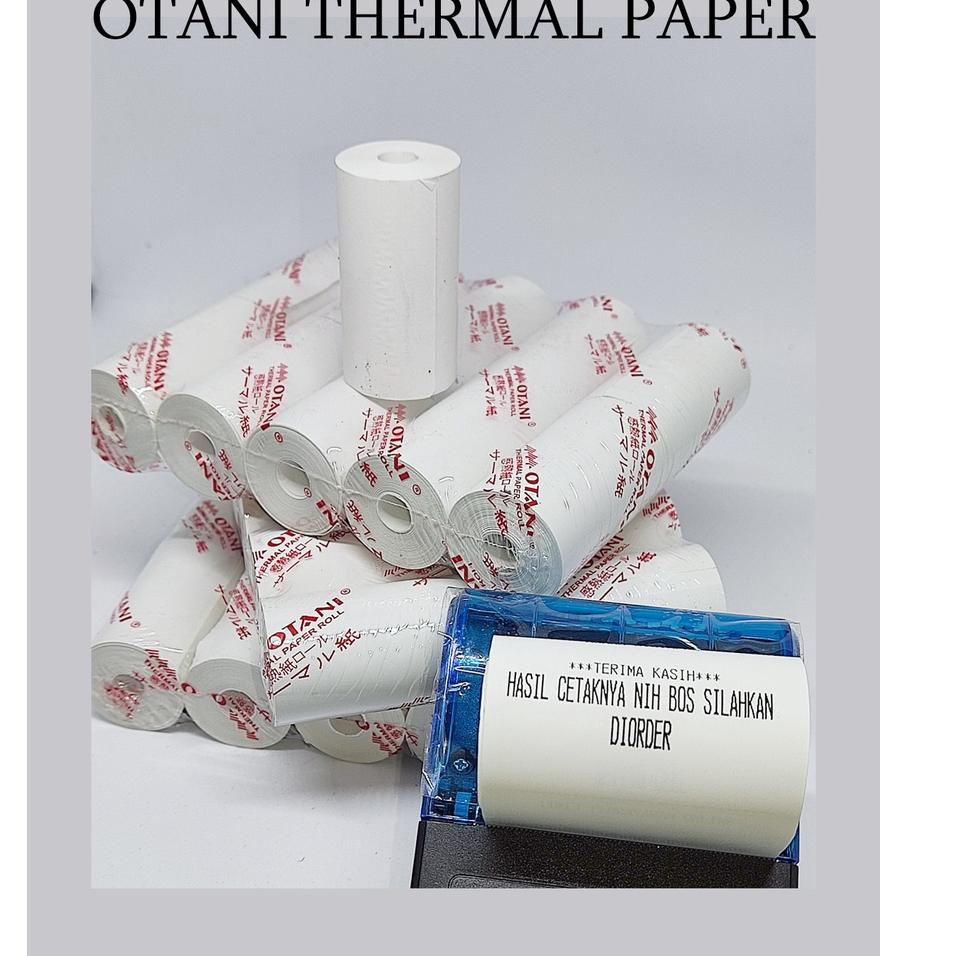 

TADR-68 OTANI Kertas Thermal/ Struk/ Kasir/ Bluetooth/ Paper Roll EDC 57x31mm 57x30 [142]