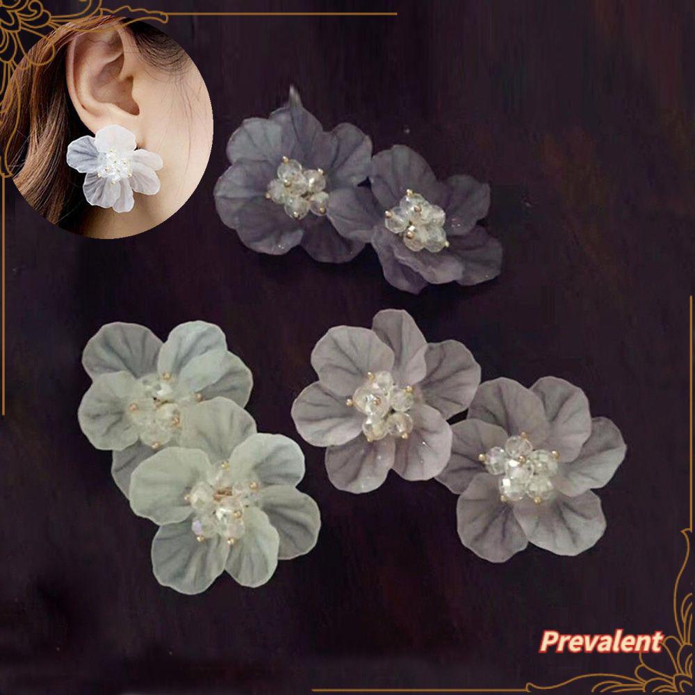 Preva Petals Anting Wanita Elegan Vintage Akrilik