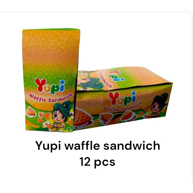 

YUPI WAFFLE SANDWICH ISI 12 PCS