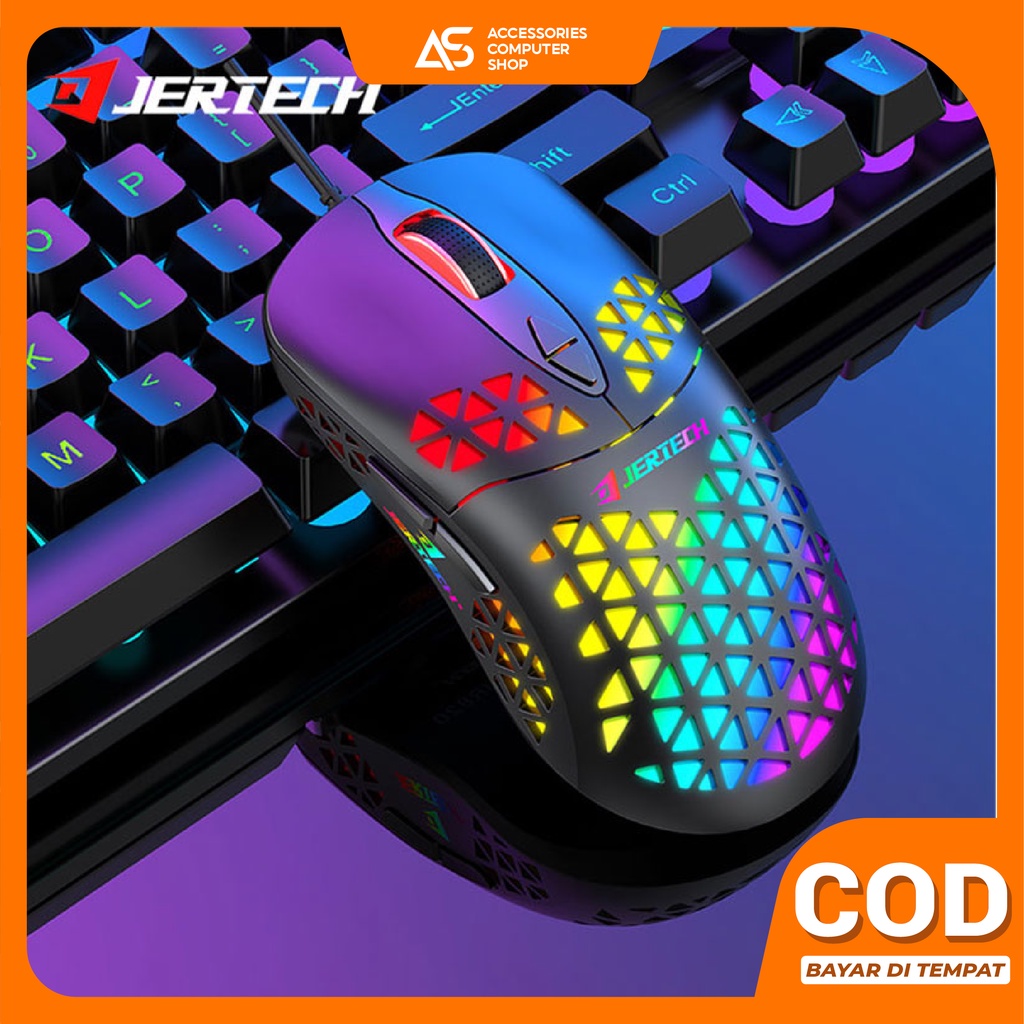 Mouse Gaming JR820 Lampu LED RGB Wonderful Gaming Mouse - ACS