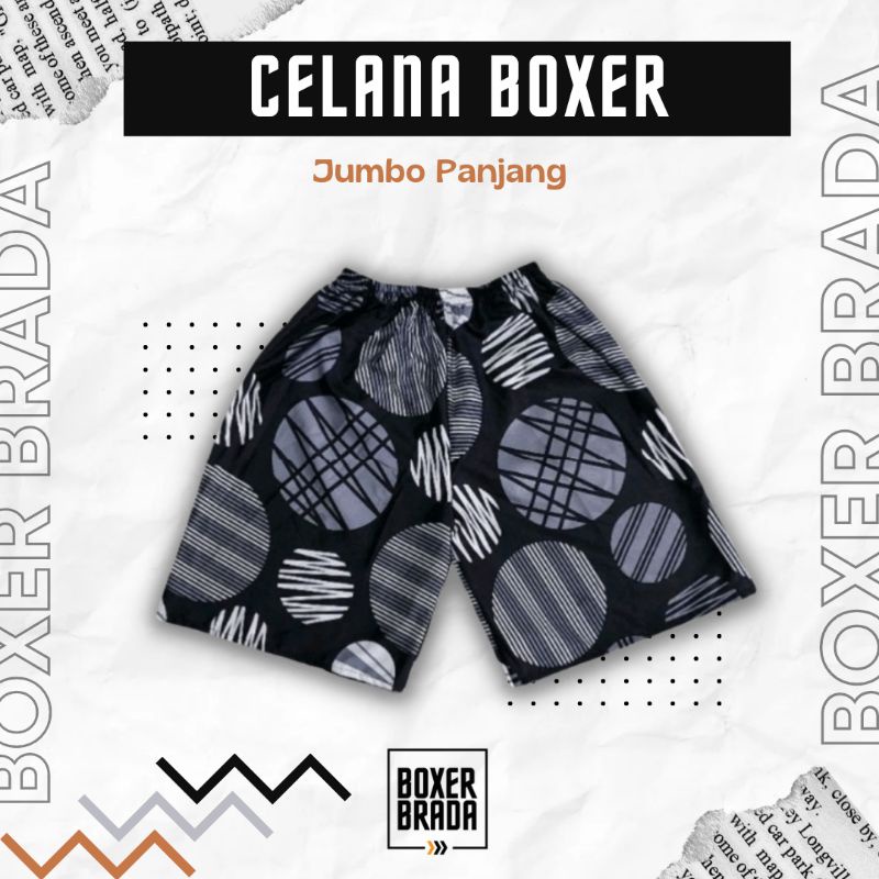 Boxer Brada Celana Kolor Jumbo Panjang