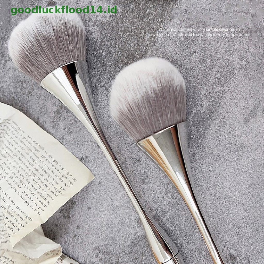 [GOOGFOUR] Sikat Pembersih Debu Kuku Kepala Besar Untuk Manicure Blush Powder Makeup Brushes [TOP]