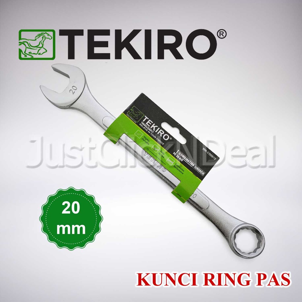 Tekiro Kunci Ring Pas Kombinasi Satuan