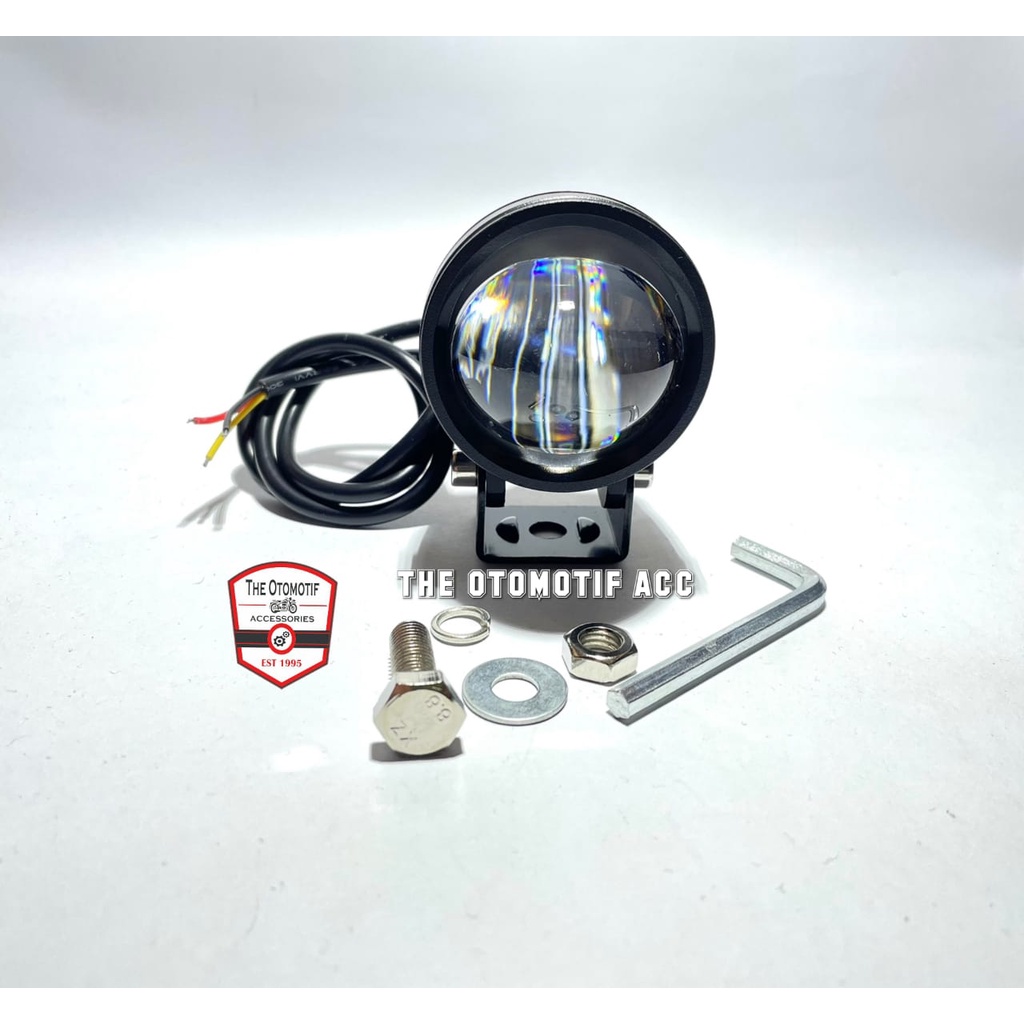 Lampu Tembak Laser Gun Cut Off Jauh Dekat Putih Kuning / lampu tembak / lampu laser d2 / Laser / Lampu / Laser / Lampu tembak laser