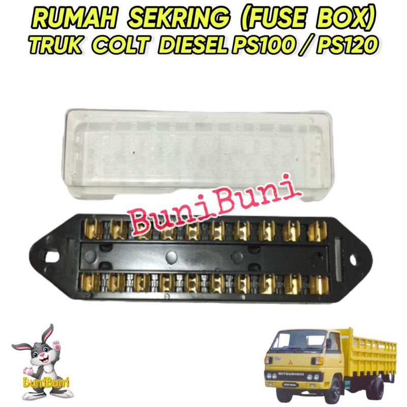 Fuse Box / Rumah Sekring Sikring Untuk Truk Colt Diesel PS100 PS120 Lama