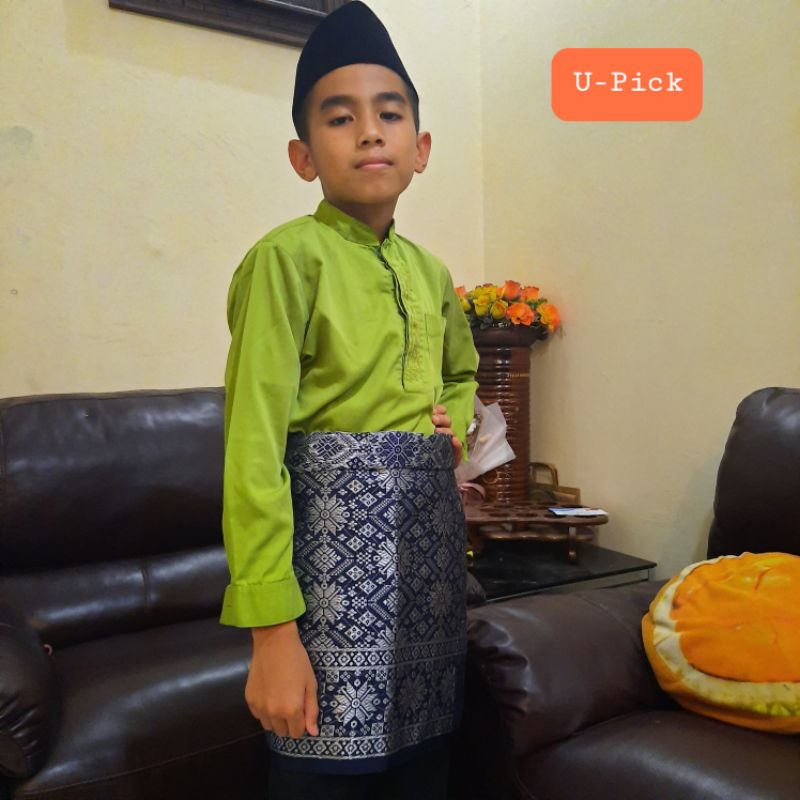 RUMPAK ANAK / SONGKET ANAK COWOK/ RUMPAK ANAK MELAYU