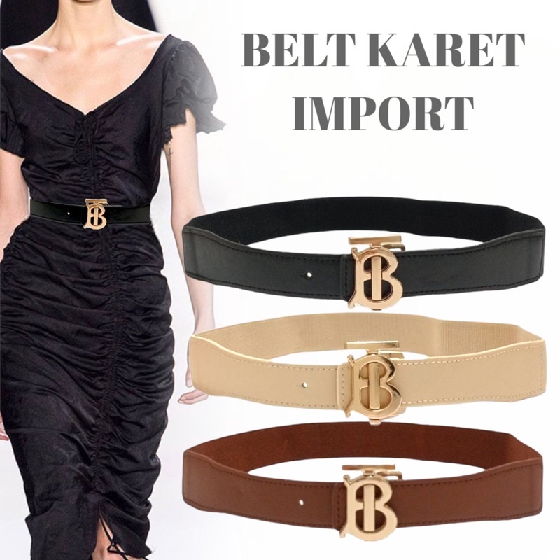 [SMARTGIRL] READYSTOCK TERMURAH KARET BELT / IKAT PINGGANG WANITA IMPORT 00580-00586