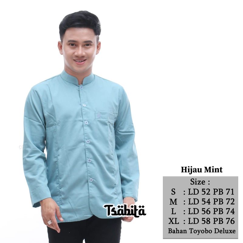 BAJU KOKO TSABITA JAS BORDIR TEROMPAH || KOKO KAFANA || KOKO POLOS TEROMPAH