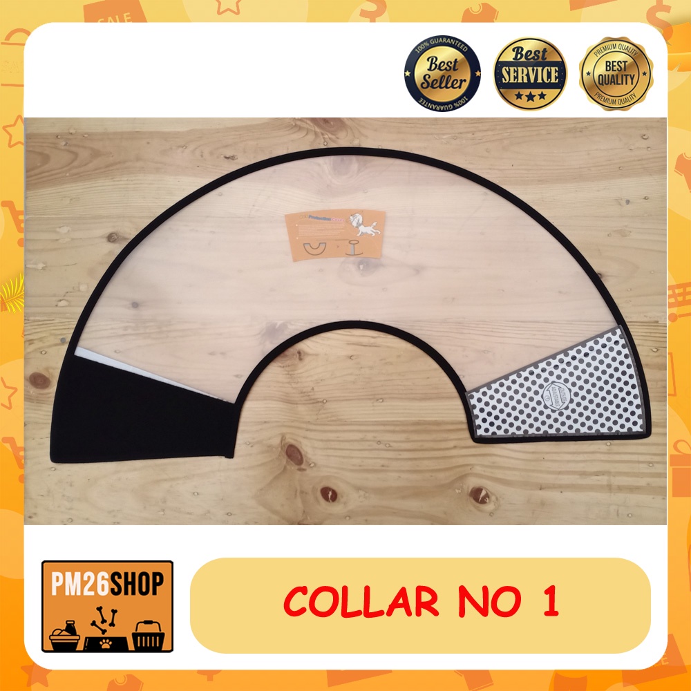 Collar Corong Elizabeth Pelindung Leher Anjing No. 1