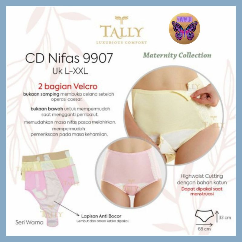 Celana Dalam Nifas Ibu Melahirkan Tally CD Bersalin