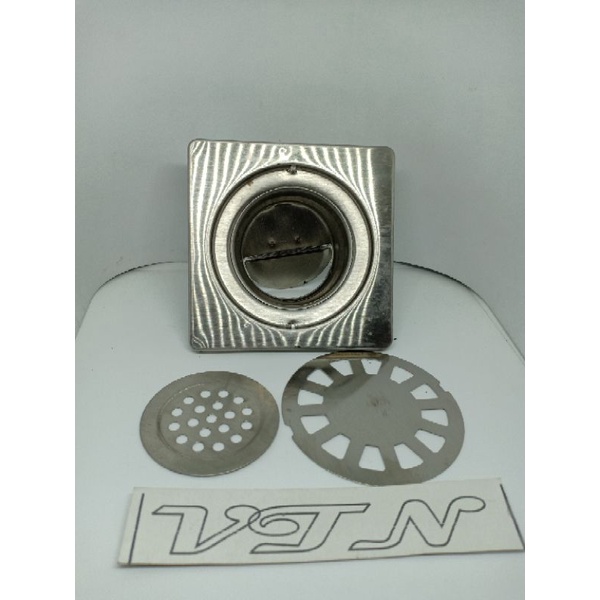 Afur / Saringan Got kamar mandi stainless.Floor drain anti bau
