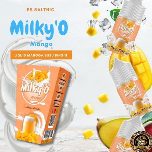 Milky O Milkshake Ice Chocalate Strawberry Mango Banana Bubblegum 30ML 20MG Salt