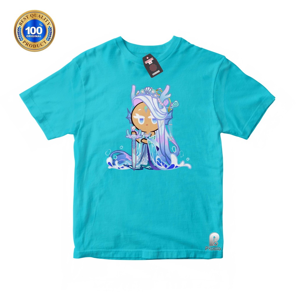 BAJU ANAK KAOS ATASAN ANAK MOTIF COOKIE RUN KINGDOM Bahan COTTUN