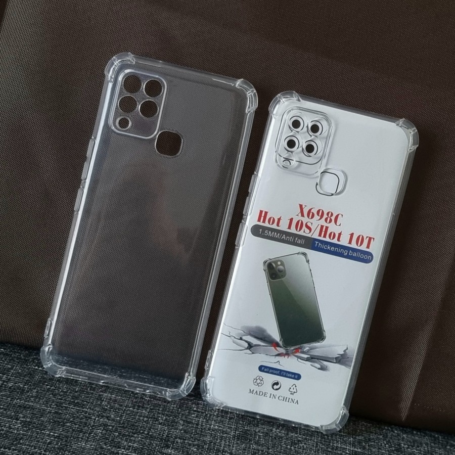 INFINIX HOT 30 HOT 30i HOT 20i HOT 10S HOT 12 PRO HOT 12 HOT 12i HOT 12 PLAY CASE SOFTCASE HD CRACK BUMPER SHOCKPROOF ANTICRACK TEBAL SILIKON KARET CASING COVER