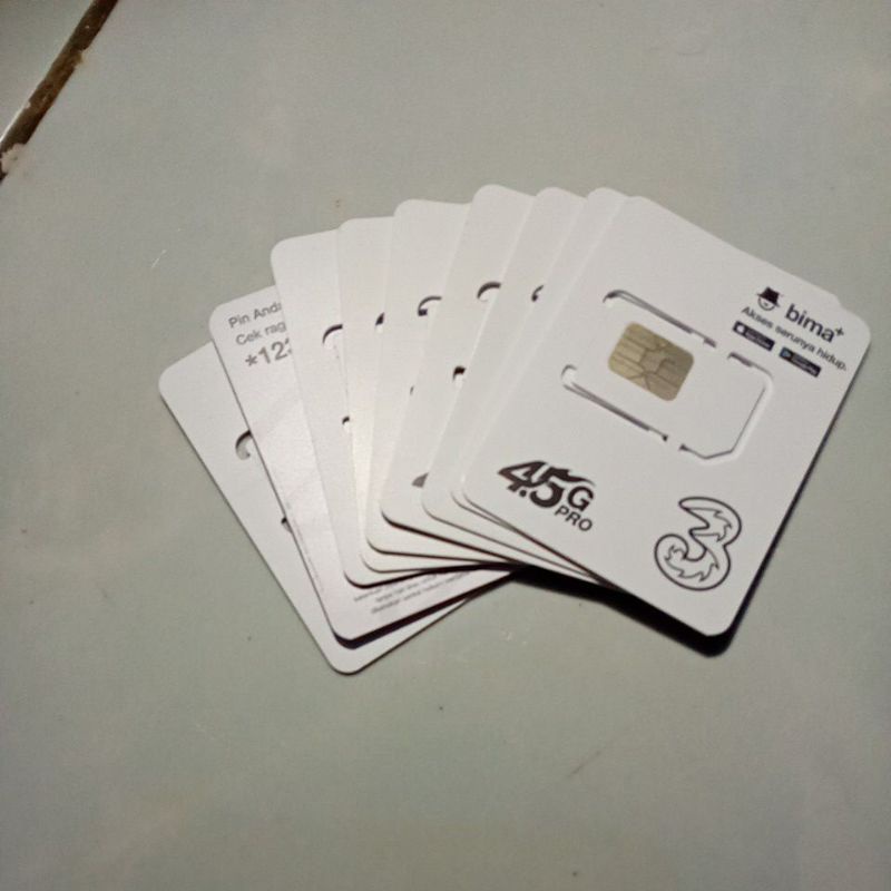 TRI 3 KARTU BEKAS KARTU MATI