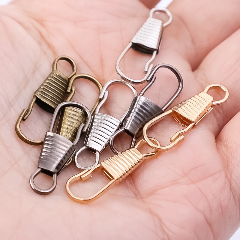 Zipper Slider Pull Tab Metal Zipper Fixer Head 10Pcs Mode Zipper Slider Untuk Gesper Rusak Tas Travel Koper Zipper Head Zipper Pull Pengganti Zipper Repair Kit Zipper