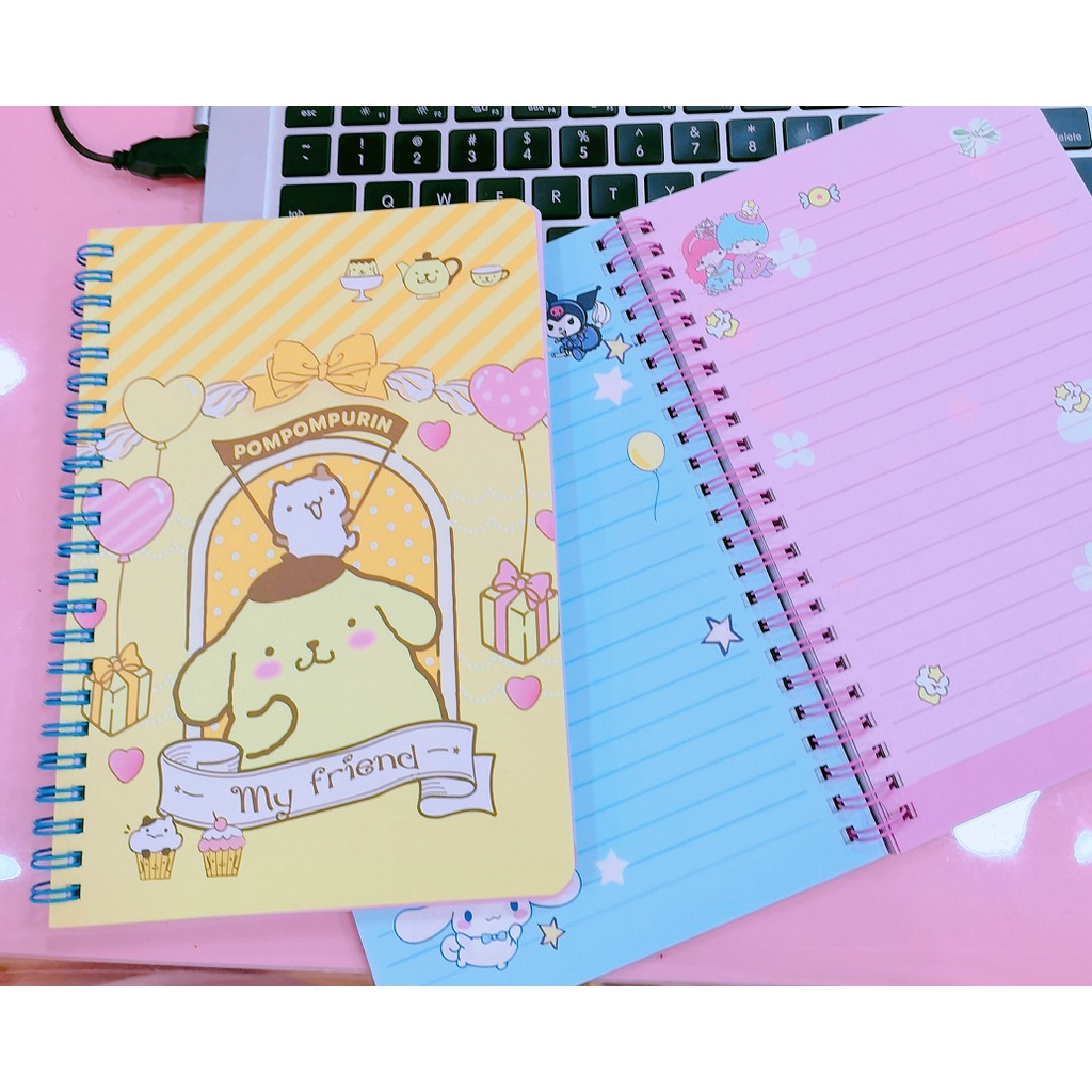 BINDER BOOK SANRIO BUKU RING KUROMI DIARY BINDER BOOK BUKU TWINS HARIAN LUCU BUKU DIARY LUCU KOREAN DIARY BOOK CINAMON RING BOOK SANRIO DIARY RING BOOK BUKU DIARI STIKER BUKU CATATAN HARIAN TWINSS  BOOKS BOKS ANAK PEREMPUAN @banyak