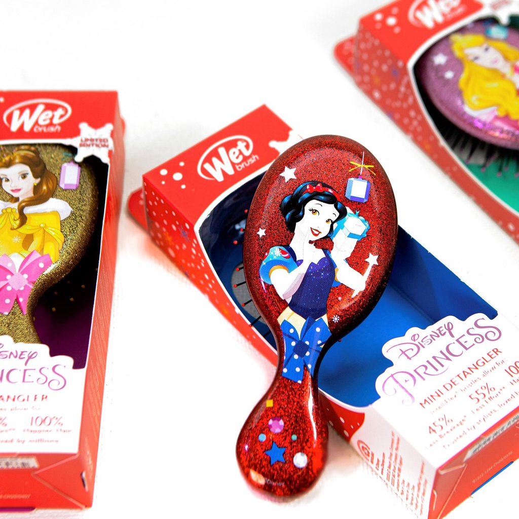 The Wet Brush Mini Disney Glitter Ball Series (Sisir Anak)