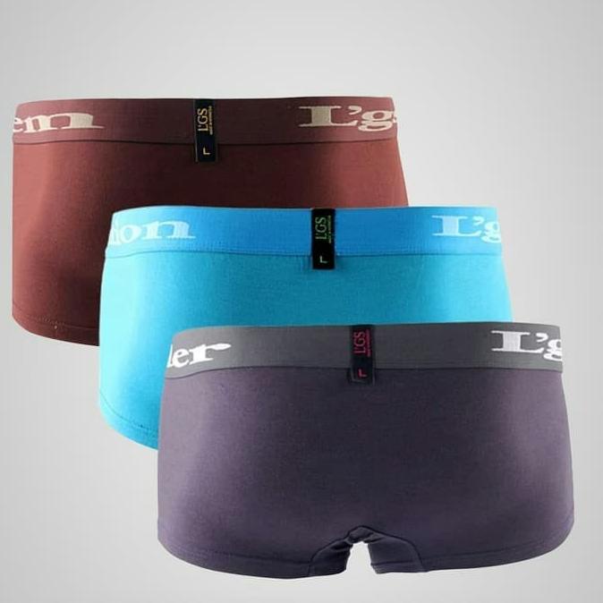 Lgs Underwear-promo semi boxer sport pria murah lgs 667-3