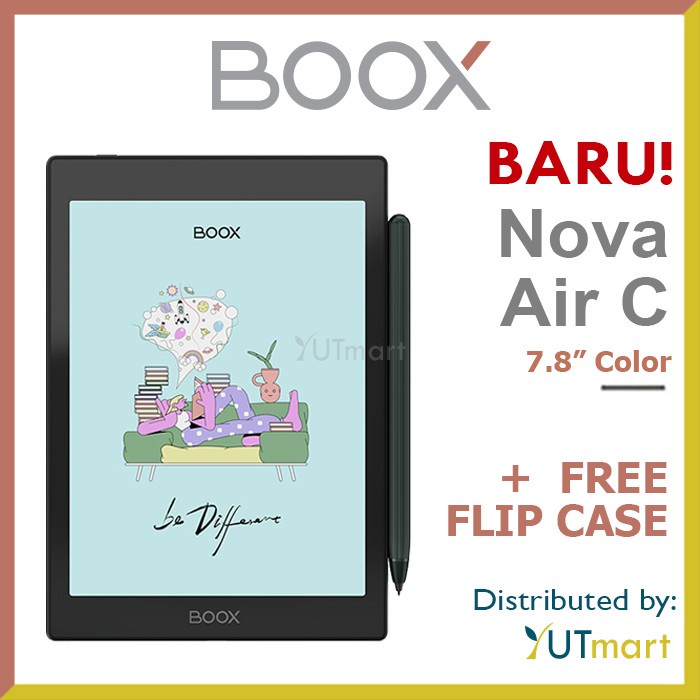 Onyx Boox Nova Air C 7.8 Inch Color Android 11 Octa-Core E Ink Reader
