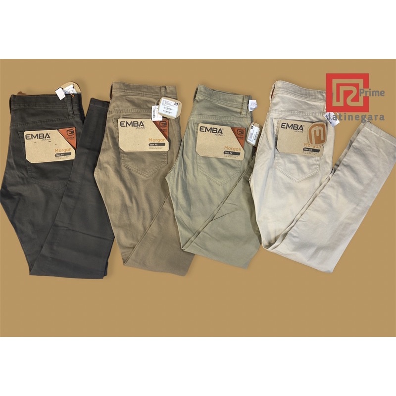 Clana Chinos Pria Slimfit- Emba Jeans Ramayana jatinegara