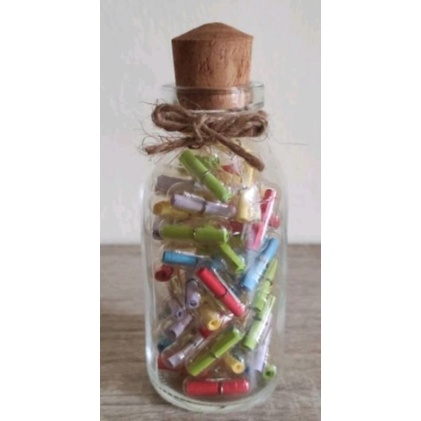 

Jar Happiness | Polos | Message Bottle | 50pcs