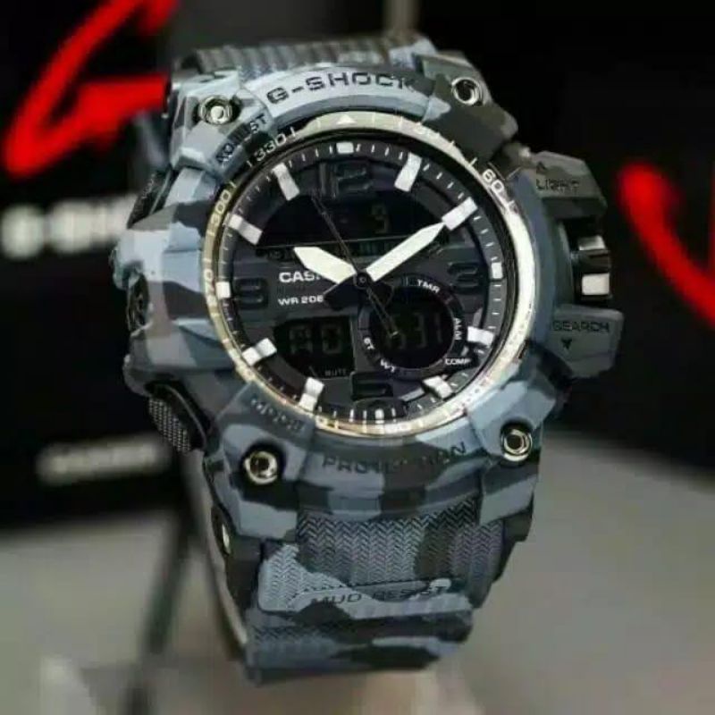 Jam Tangan Pria Casio G Shock GG1000 mudmaster army