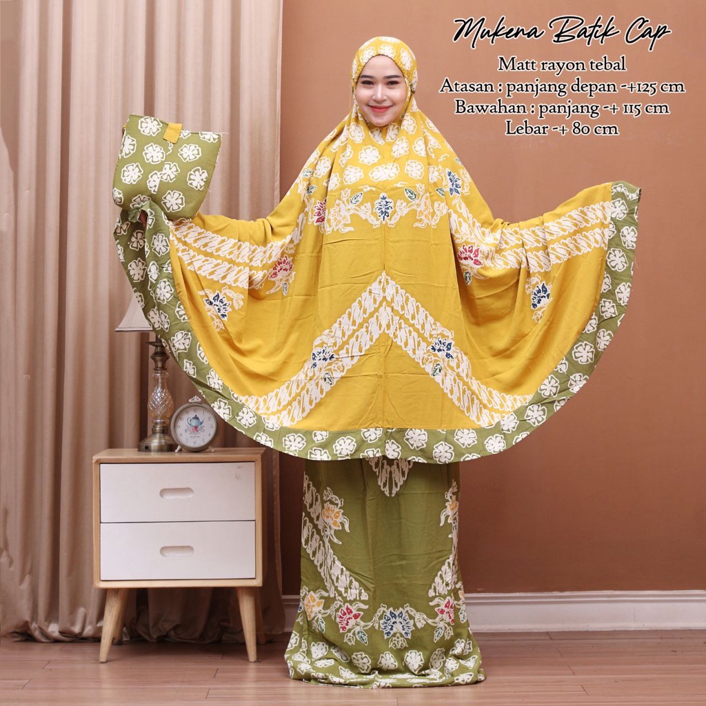 Mukena Batik Cap Pekalongan Mukena Dewasa Mukena Travel Mukena Anak Mukena Batik Jumbo Dewasa Mukena