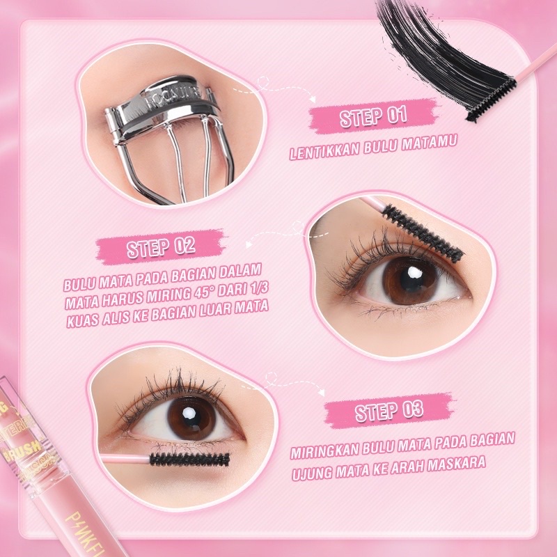 PINKFLASH Lengthening Waterproof Micro Brush Mascara