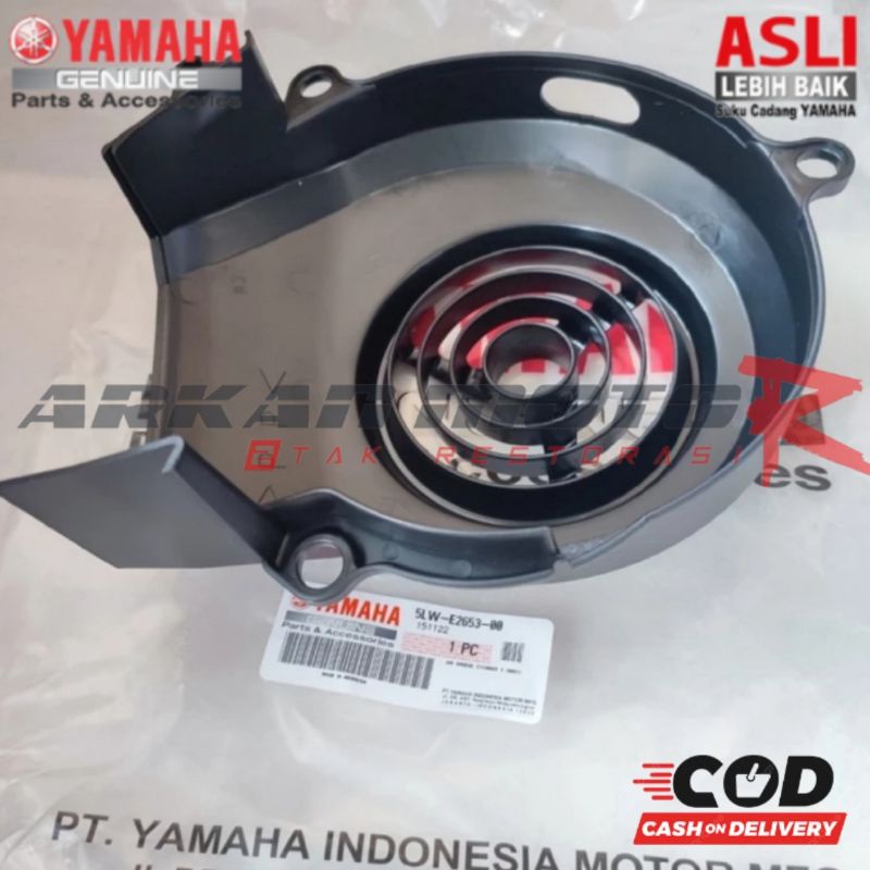 COVER TUTUP KIPAS MAGNET 5LW MIO SPORTY SMILE SOUL FINO NOUVO Z LELE ORIGINAL YAMAHA