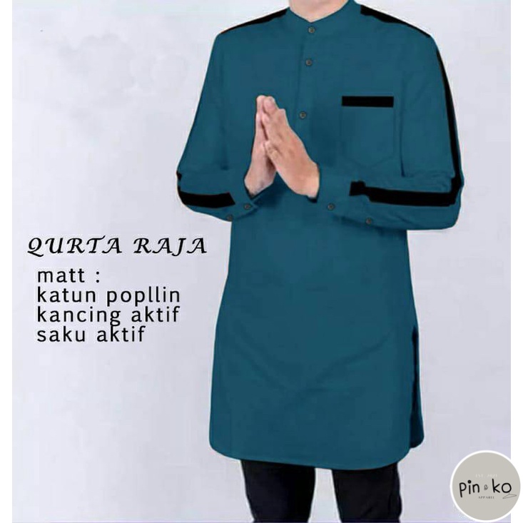 PIK - Koko Kurta Raja - S, M, L, XL, XXL, 3XL/ Baju Muslim Pria/ Fashion Muslim Pria/ Baju Koko Kurta Jumbo