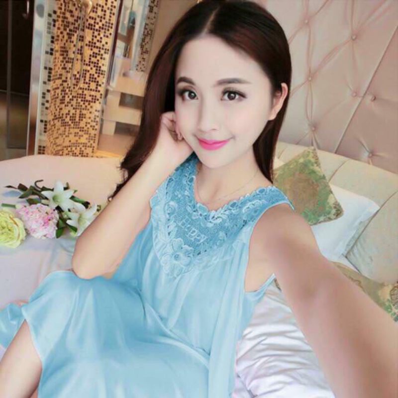 DRESS PIYAMA WANITA SEXY/ LINGERIE/BAJU TIDUR WANITA AKSEN RENDA