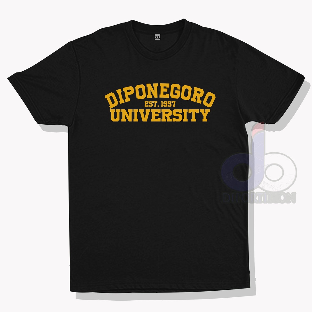 UNIVERSITAS DIPONEGORO KAOS LENGAN PENDEK / KAOS DISTRO DIPONEGORO UNIVERSITY