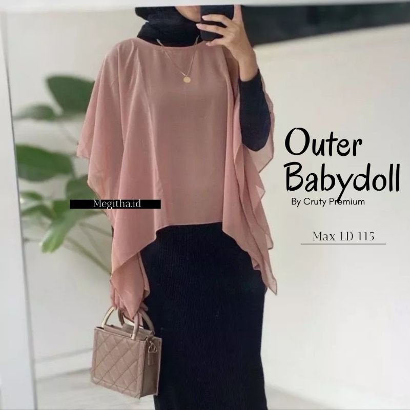 Outer Babydoll | Outer Cruty | Cardigan Cruty Babydoll