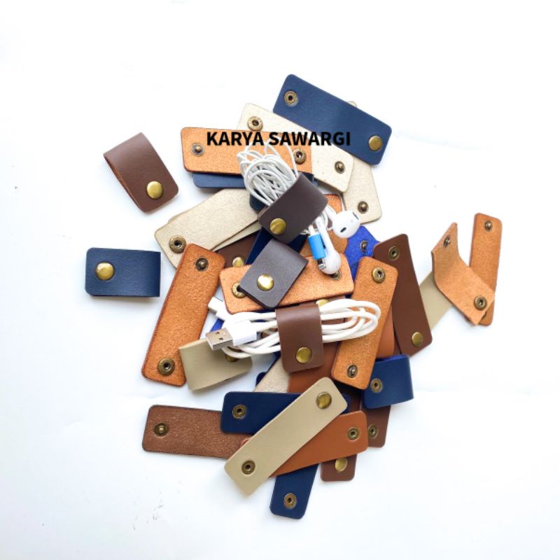 Klip kabel kulit | Cable Clip Organizer