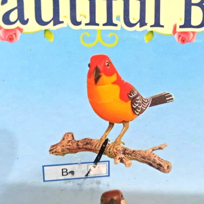 Mainan Burung Sangkar / Burung Sensor /Burung Mainan