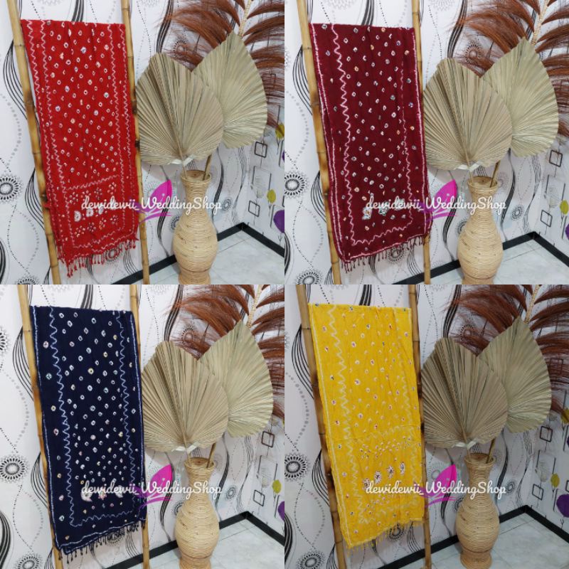 Selendang Jumputan / Selendang Kebaya