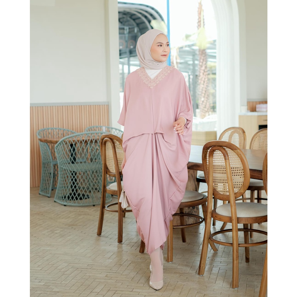 Be.gracious-Kamomile kaftan / kaftan remaja terbaru / kaftan model kekinian / kaftan simple