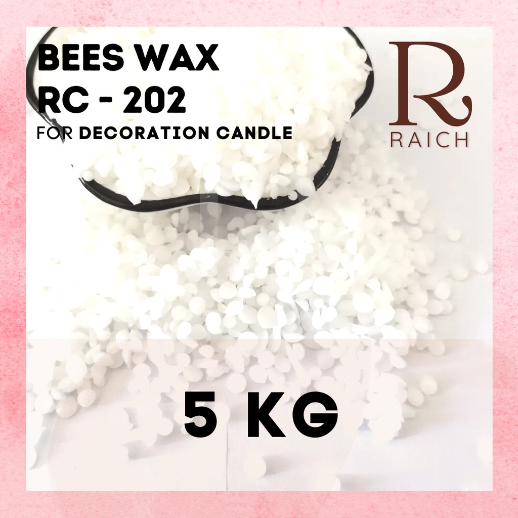 5KG Premium Beeswax Bee Wax Lilin Lebah Madu Murni Bees Wax Ori