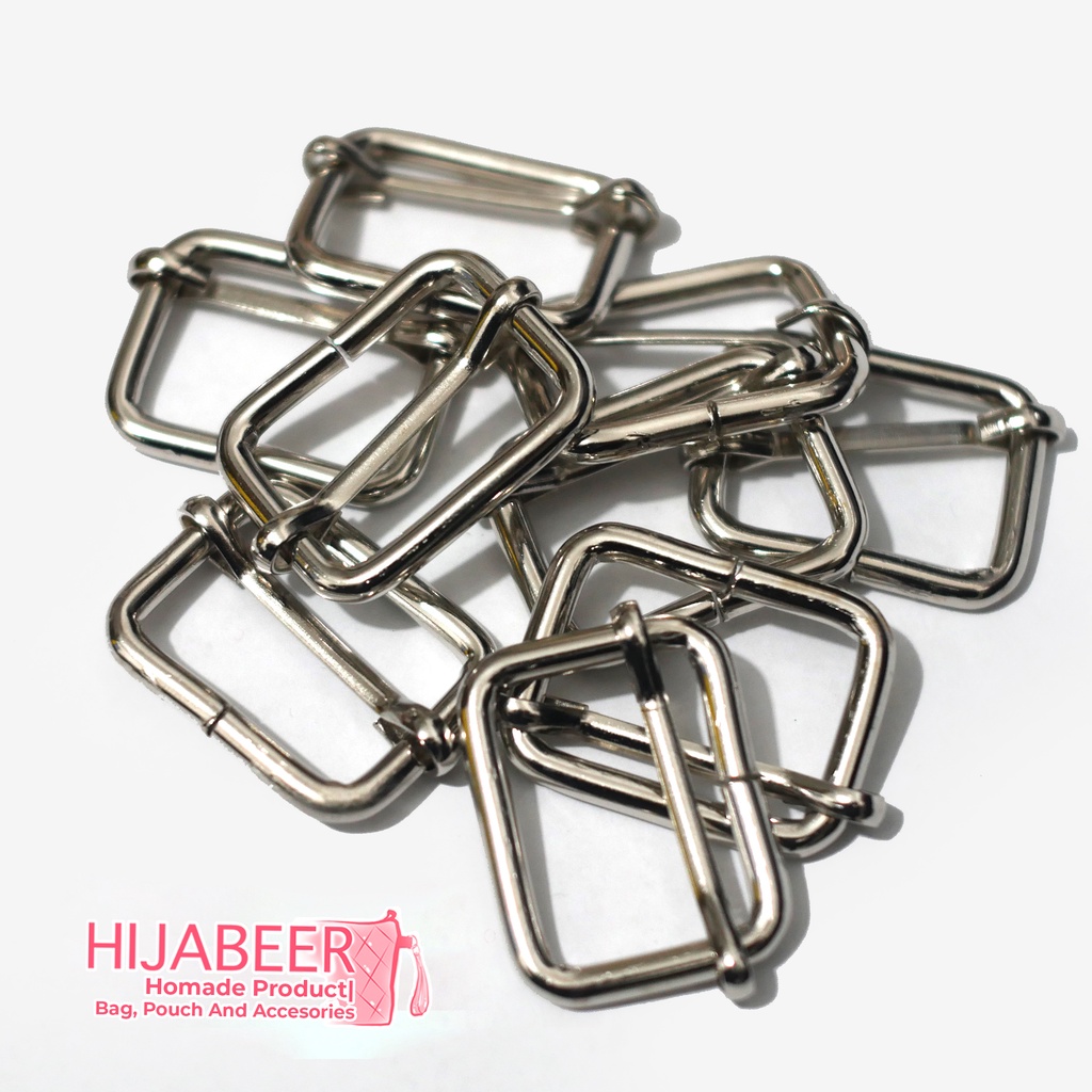 Ring Jalan Nikel – Ring Tas 2 cm 3mm /10pcs