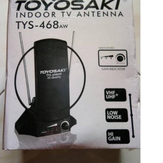 NEW  12.12 Original antena tv led dalam indoor digital toyosaki TYS-468 + booster kualitas terbaik 3