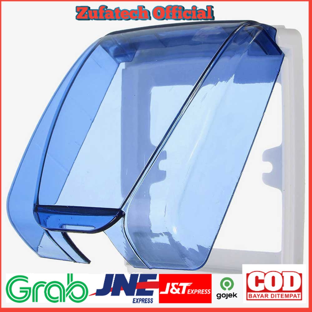 Dilwe Kotak Cover Stop Kontak Dinding Type 86 - S126 - Blue